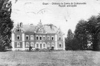 carte postale ancienne de Gages Château du Comte de Lichtervelde - Facade principale