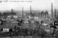 carte postale ancienne de Couillet Usines métallurgiques du Hainaut - Vue d'ensemble