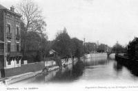 carte postale ancienne de Charleroi La Sambre