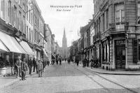 carte postale ancienne de Marchienne-au-pont Rue Neuve