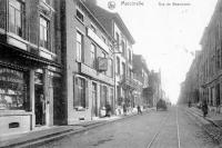 carte postale ancienne de Marcinelle Rue de Beaumont