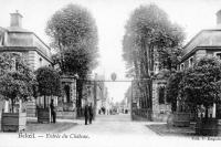 carte postale ancienne de Beloeil Entrée du Château