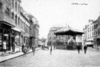 carte postale ancienne de Chimay La Place