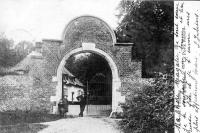 carte postale ancienne de Enghien Parc d'Enghien - La Porte Renard