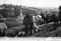 carte postale ancienne de Wasmes Panorama pris du terril de Bonne-Espérance