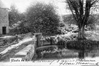 carte postale ancienne de Chimay Moulin du Roi