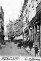 carte postale ancienne de Charleroi Rue du Collège