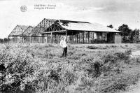 carte postale ancienne de Cambron-Casteau Hangars d'Avions