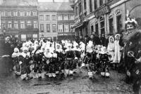 postkaart van Binche Carnaval de Binche - Mardi-gras - Les petits Gilles