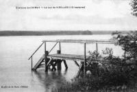 carte postale ancienne de Chimay Environs de Chimay - Le lac de Virelles (115 hectares)