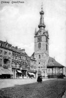 carte postale ancienne de Chimay Grand Place