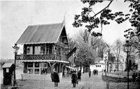 carte postale de Liège Exposition universelle de Liège 1905