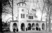 postkaart van Luik Exposition Universelle Liège 1905 - Pavillon de Serbie