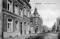 carte postale ancienne de Seraing Rue Francisco Ferrer