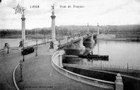 carte postale de Liège Pont de Fragnée