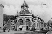 carte postale ancienne de Spa Le Pouhon