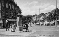 carte postale ancienne de Spa Place verte