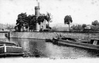 carte postale ancienne de Liège Le petit Paradis