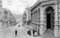 carte postale ancienne de Verviers Rue du Midi