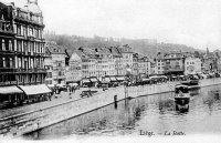carte postale de Liège La Batte