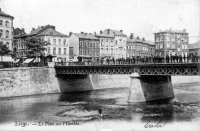 carte postale de Liège Le Pont sur l'Ourthe