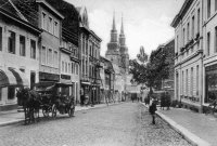 carte postale ancienne de Eupen Rue du Couvent - Klosterstrasse