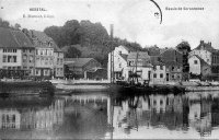 carte postale ancienne de Herstal Bassin de Coronmeuse
