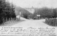 carte postale ancienne de La Gileppe Souvenir du Barrage de le Gileppe - (Hôtel Restaurant)