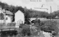 carte postale ancienne de Spa Pont de la Reid