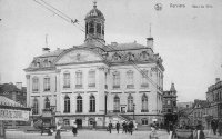 carte postale ancienne de Verviers Hôtel de ville