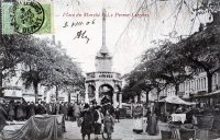 carte postale de Liège Place du Marché - Le Perron Liégeois