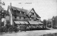 carte postale ancienne de Spa Le Balmoral