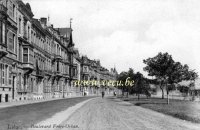 carte postale ancienne de Liège Boulevard Frère-Orban