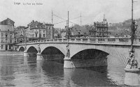 carte postale de Liège Le Pont des Arches