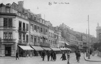 carte postale ancienne de Spa La Rue Royale