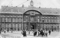 postkaart van Luik Le Palais de Justice