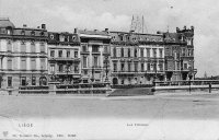 carte postale de Liège Les Terrasses