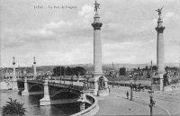 carte postale de Liège Le Pont de Fragnée