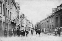 carte postale ancienne de Hodimont Rue Neuve