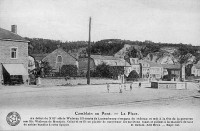carte postale ancienne de Comblain-au-Pont La Place