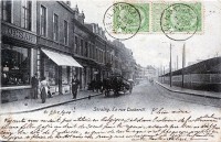 carte postale ancienne de Seraing La rue Cockerill
