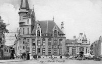 carte postale ancienne de Liège Marché Cockerill