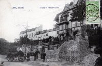 carte postale ancienne de Liège Cointe - Avenue de l'Observatoire