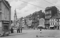 carte postale ancienne de Verviers Place du Martyr