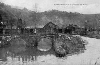 carte postale ancienne de Prayon-Trooz Passage du Maka