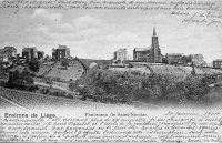 carte postale ancienne de Saint-Nicolas Panorama de Saint-Nicolas - Environs de Liège