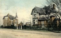 postkaart van Luik Villas à Cointe
