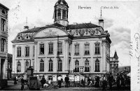 carte postale ancienne de Verviers L'Hôtel de Ville