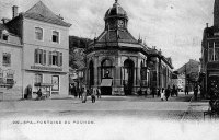 carte postale ancienne de Spa Fontaine du Pouhon