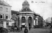 carte postale ancienne de Spa Le Pouhon